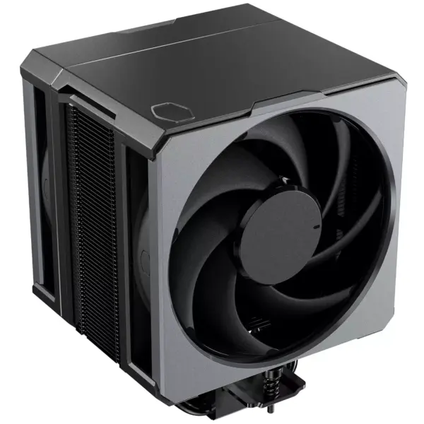 Cooler Master Hyper 612 Apex CPU Air Cooler - 6 Superconducting Heatpipes (TDP 260W), 2 x 120P 120mm Mobius Fans, Compact Heatsink, No RAM Interference - AMD and Intel Socket Compatible