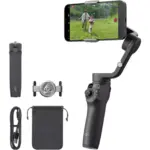 DJI Osmo Mobile 6 Gimbal Stabilizer for Smartphones, 3-Axis Phone Gimbal, Built-In Extension Rod, Object Tracking