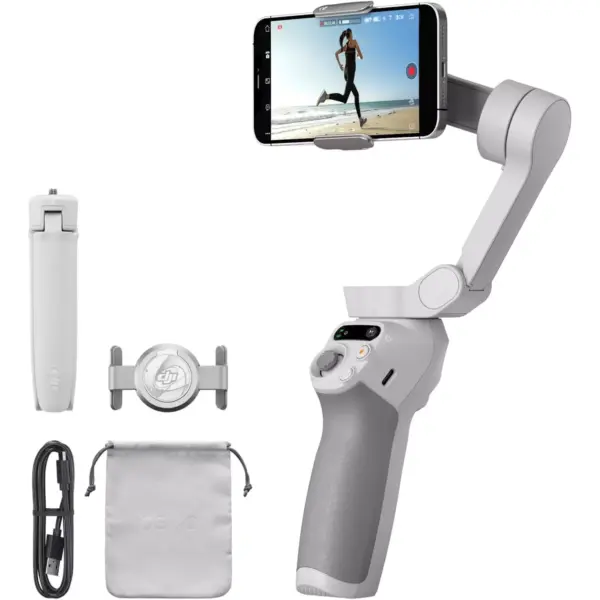 DJI Osmo Mobile SE, 3-Axis Phone Gimbal, Portable and Foldable, Gimbal Stabilizer for iphone, Andriod