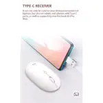 E100 Wireless Rechargeable Mouse - Optical Sensor 1600 DPI - Polling Rate 500Hz - Silent Clicks (Black)