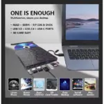 External CD/DVD Drive for Laptop, Portable DVD Player for Laptop, 8 in 1