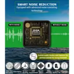 F11-2 3 in 1 Wireless Lavalier Microphone for iPhone, Android, Camera.30M Transmission & 12 Hour Battery Backup. for YouTube/Tiktok/Facebook/vlog/Record Interview. Noise Reduction Recording