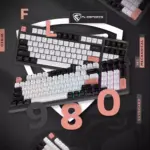 FL ESPORTS FL980 96% RGB Gaming Mechanical Keyboard Hot Swappable Kailh Box Red Switch - Programmable, Durable PBT Keycaps (Olivia)