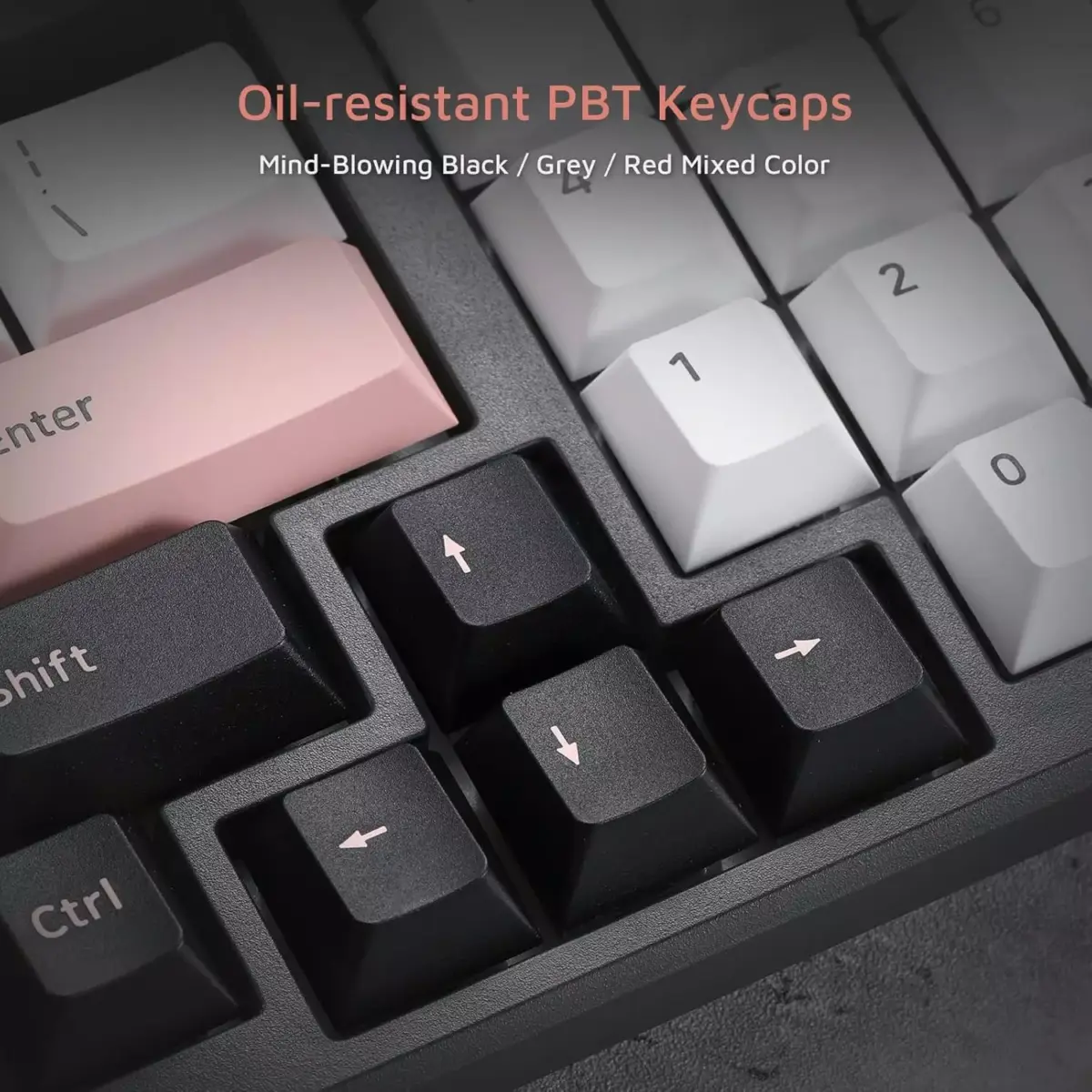 FL ESPORTS FL980 96%  RGB Gaming Mechanical Keyboard  Hot Swappable Kailh Box Red Switch - Programmable, Durable PBT Keycaps (Olivia)