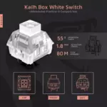 FL ESPORTS FL980 96% RGB Gaming Mechanical Keyboard Hot Swappable Kailh Box Red Switch - Programmable, Durable PBT Keycaps (Olivia)