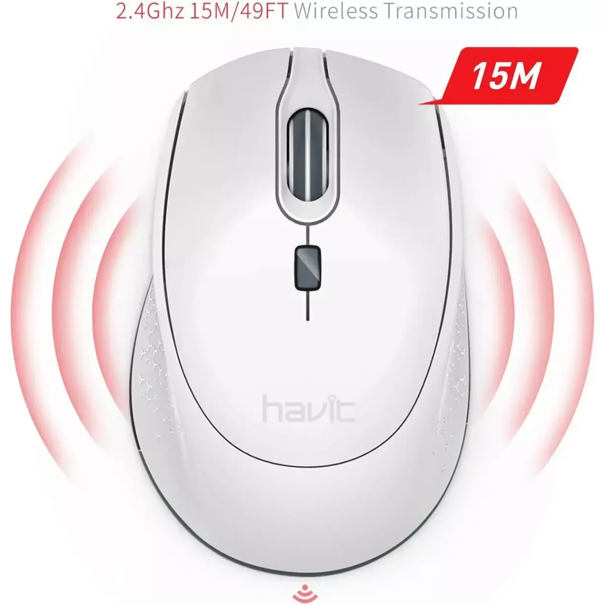 HAVIT Wireless Mouse Optical Sesnor 2,000 DPI