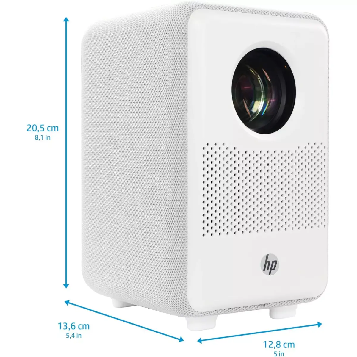 HP CC200 Projector Full HD 1080P 200 Lumens - Built-In Speaker 6W - Lamp Life 20,000 Hours