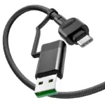 KX87 moulder fast charging and data transmittion cable (5a - 100w - 1.2m), usb-atype-c to lightningtype-c