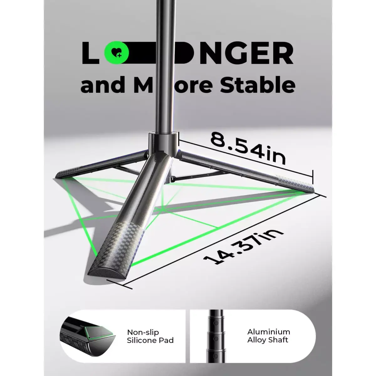 LISEN Selfie Stick Tripod 30-170 CM with Remote, All in One 360 Rotation for VloggingTikTokPhoto, for iPhone 16 15 Pro Max Samsung Galaxy S25 Ultra