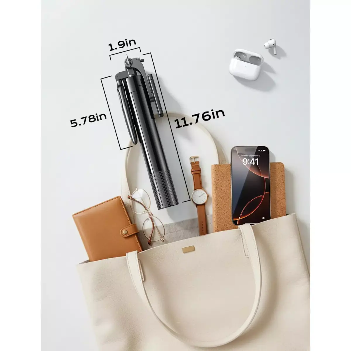 LISEN Selfie Stick Tripod 30-170 CM with Remote, All in One 360 Rotation for VloggingTikTokPhoto, for iPhone 16 15 Pro Max Samsung Galaxy S25 Ultra