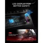 LISEN USB C 96W Super Fast Car Charger PD& QC3.0 for iPhone 15 Pro Max Plus,Samsung Galaxy S25 Ultra Plus S24S23S22,Android,iPad Pro