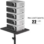 Laptop Tripod Projector Stand Adjustable Height 22 to 47 Inch, Projector Tripod Stand