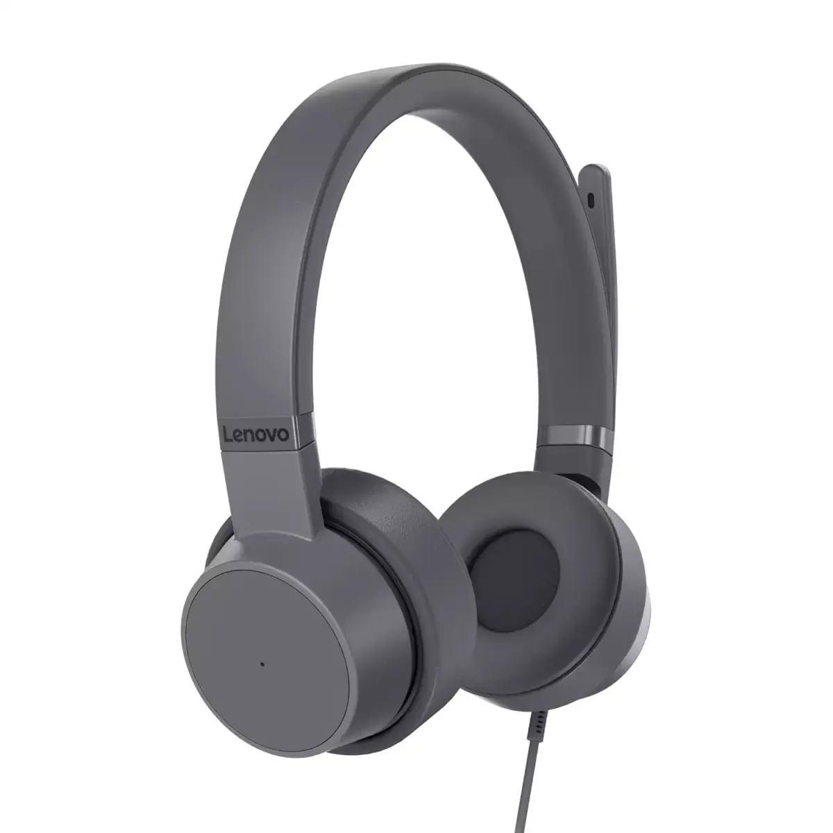 Lenovo Go Wired ANC Headset - USB-C Headphones - Active Noise Cancelling - Rotatable Boom Mic - Certified for Microsoft Teams