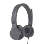 Lenovo Go Wired ANC Headset - USB-C Headphones - Active Noise Cancelling - Rotatable Boom Mic - Certified for Microsoft Teams