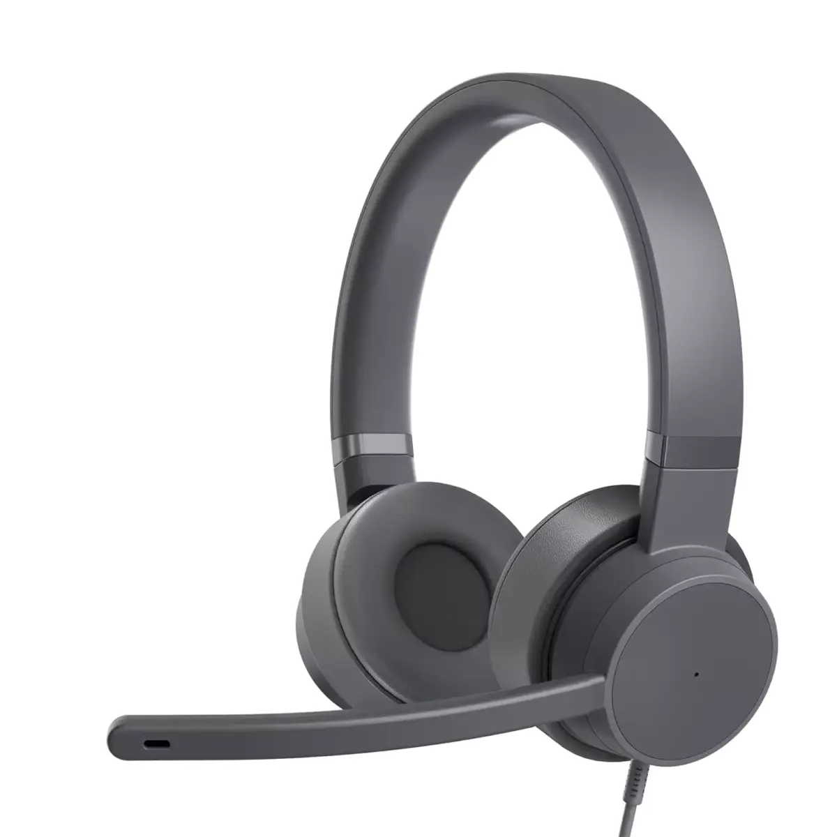 Lenovo Go Wired ANC Headset - USB-C Headphones - Active Noise Cancelling - Rotatable Boom Mic - Certified for Microsoft Teams