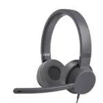 Lenovo Go Wired ANC Headset - USB-C Headphones - Active Noise Cancelling - Rotatable Boom Mic - Certified for Microsoft Teams