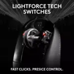 Logitech G PRO X SUPERLIGHT 2 Wireless Gaming Mouse, 60g Pro-Grade with 5 Programmable Buttons, 44k DPI Sensor, 8kHz Report Rate