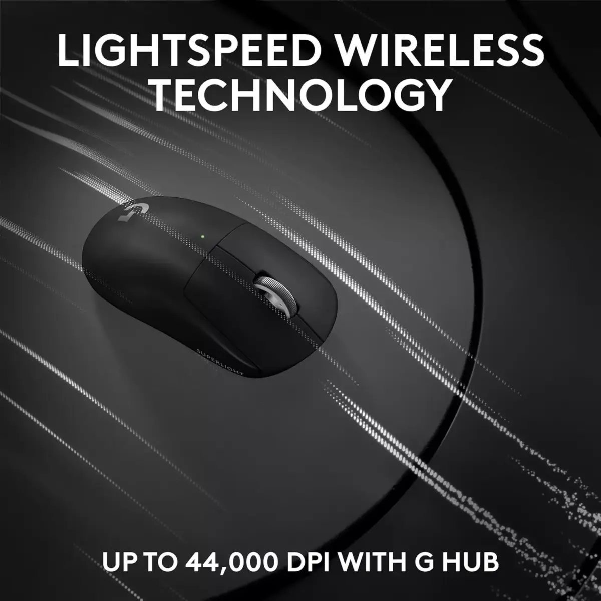 Logitech G PRO X SUPERLIGHT 2 Wireless Gaming Mouse, 60g Pro-Grade with 5 Programmable Buttons, 44k DPI Sensor, 8kHz Report Rate