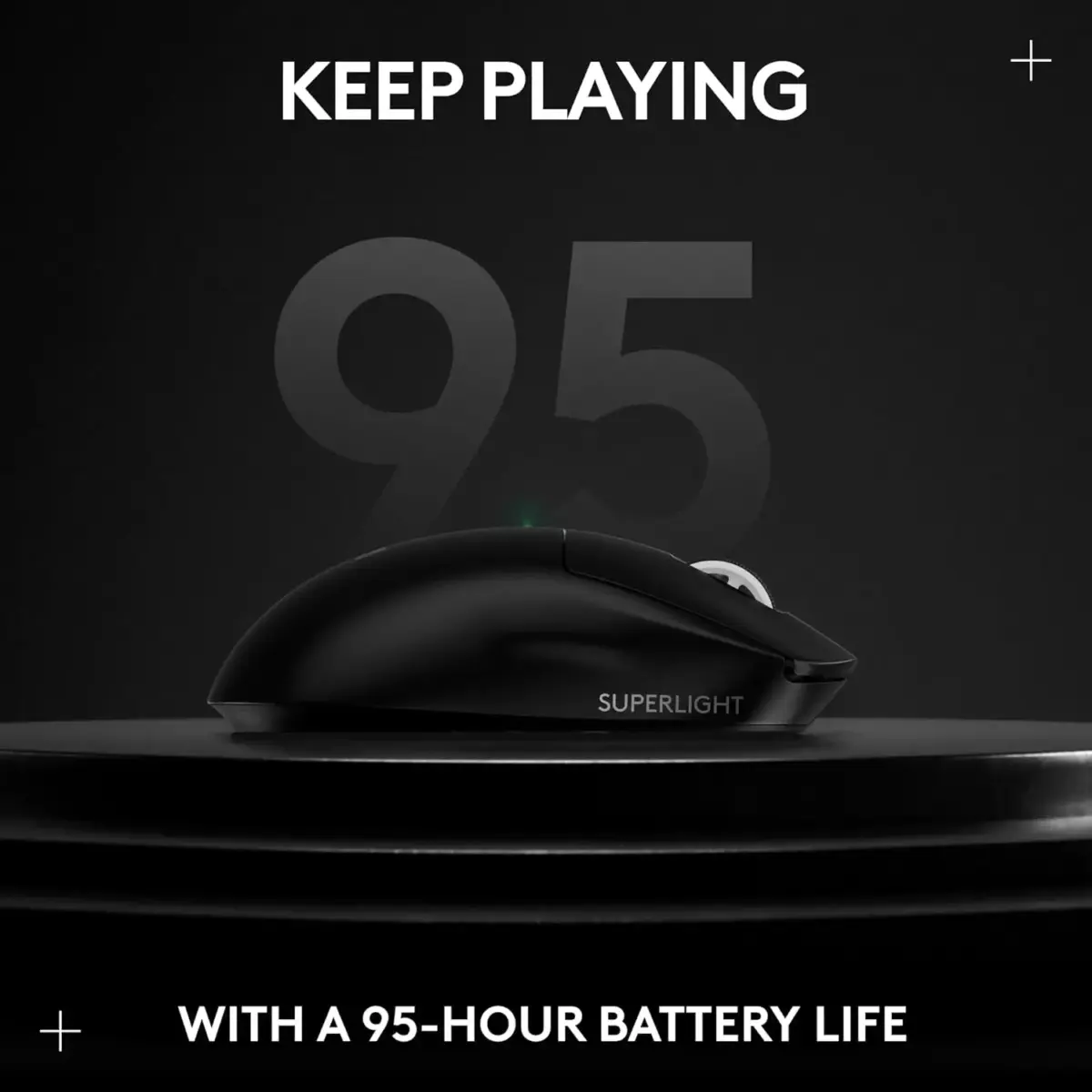 Logitech G PRO X SUPERLIGHT 2 Wireless Gaming Mouse, 60g Pro-Grade with 5 Programmable Buttons, 44k DPI Sensor, 8kHz Report Rate