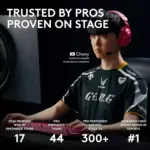 Logitech G PRO X SUPERLIGHT 2 Wireless Gaming Mouse, 60g Pro-Grade with 5 Programmable Buttons, 44k DPI Sensor, 8kHz Report Rate