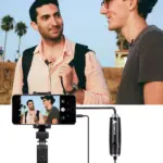 MAONO AU-201 Dual Omnidirectional Lavalier Condenser Microphone 6 Meter Cable
