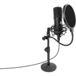 MAONO AU-A04TC Studio Table Top Microphone Kit including Pop Filter and Flight Case