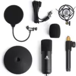 MAONO AU-A04TC Studio Table Top Microphone Kit including Pop Filter and Flight Case - Image 9