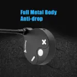 MAONO AU-GM10 USB Condenser Unidirectional Gooseneck Microphone, with Touch-Key Mute and Volume Control, Headphone Jack
