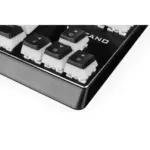 MODECOM VOLCANO LANPARTY RGB Pudding Edition - Outemu Blue - Double-Shot Pudding Keycaps - Aluminium Housing - Full RGB backlighting (16.7 million colors) -Full Keys Anti Ghosting (Black)
