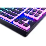 MODECOM VOLCANO LANPARTY RGB Pudding Edition - Outemu Blue - Double-Shot Pudding Keycaps - Aluminium Housing - Full RGB backlighting (16.7 million colors) -Full Keys Anti Ghosting (Black)