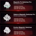 Madlions MAD 60 HE Flagship Gaming Mechanical Keyboard - Amber pro Magnetic Hall Effect Switch - 8000 Hz Polling Rate - Scan Rate 128K - Latency 0.1ms - Rapid Trigger Mode (Black)