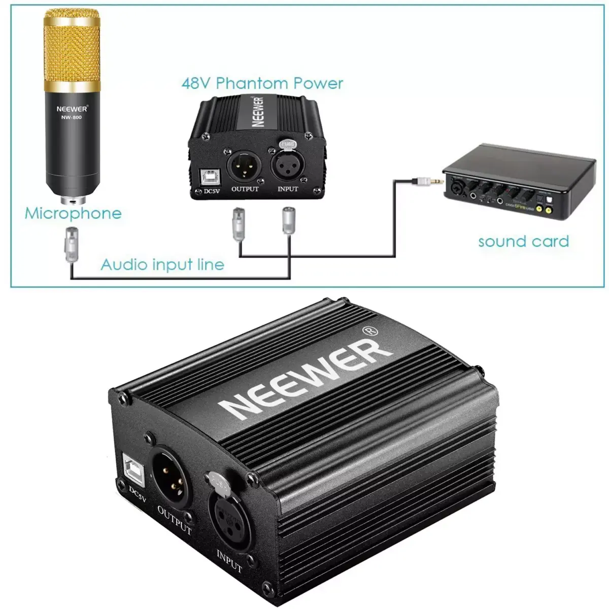 Neewer NW-800 Condenser Microphone Kit
