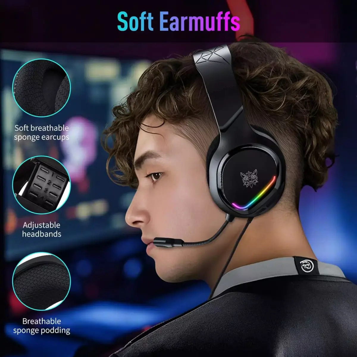 ONIKUMA X31 Gaming Headset (Black)