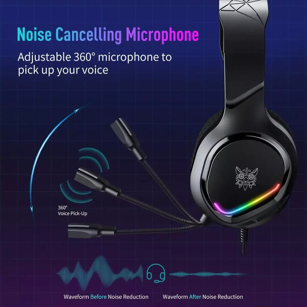 ONIKUMA X31 Gaming Headset (Black)