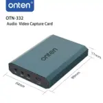 ONTEN 4K Audio Video Capture Card 4K@30Hz