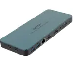 ONTEN 9188s USB-C Docking Station 9-in-1, VGA 1080P@60Hz, Displayport 4K, HDMI 4K, 3.5MM Jack, RJ45 1000M, USB 3.0 X2, USB-C Data, USB-C PD 3.0 @100W
