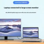 ONTEN OTN-95107 9-in-1 Multifunctional Laptop Docking Station USB-C to HDMI Adapter 4K Expansion Hub For Notebook