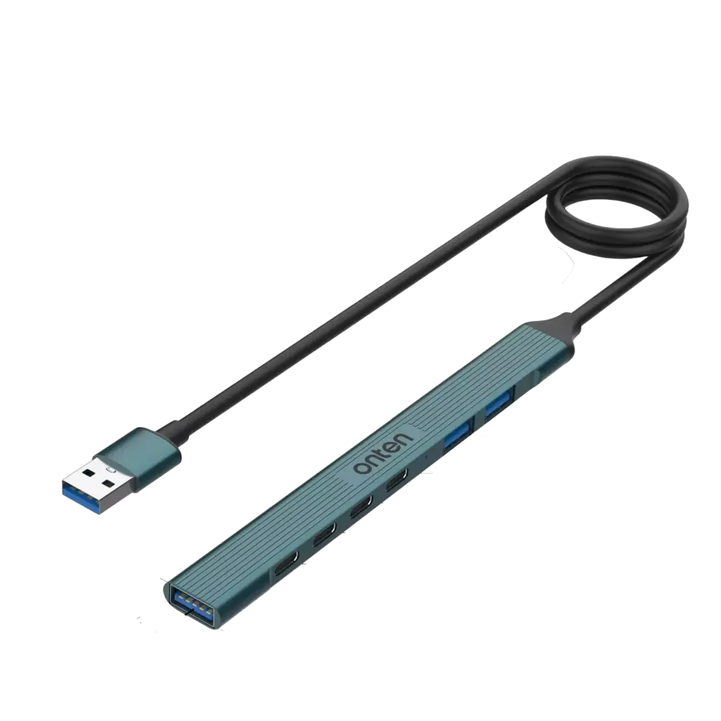 ONTEN UC972C 7 Port USB HUB 3 Port USB, 4 Port USB C