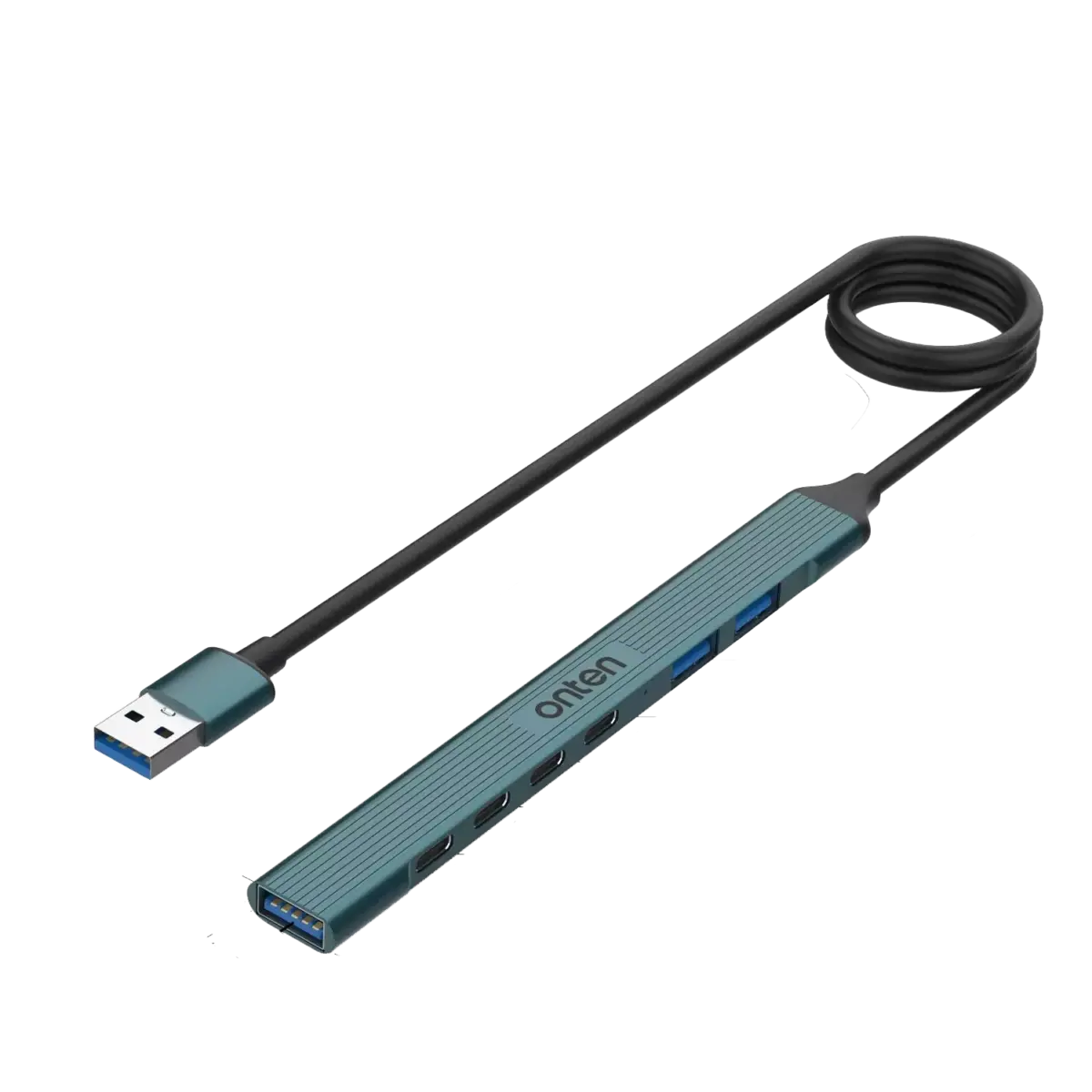 ONTEN UC972C 7 Port USB HUB 3 Port USB, 4 Port USB C
