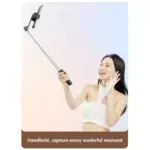 P08Y Pro (MagSafe) Mini Magnetic Selfie Stick Bluetooth Remote Tripod Stabilizer with Remote Control for Smart Phones 16-72CM