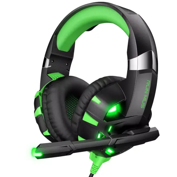 RUNMUS K2 PRO Gaming Headset (Green)