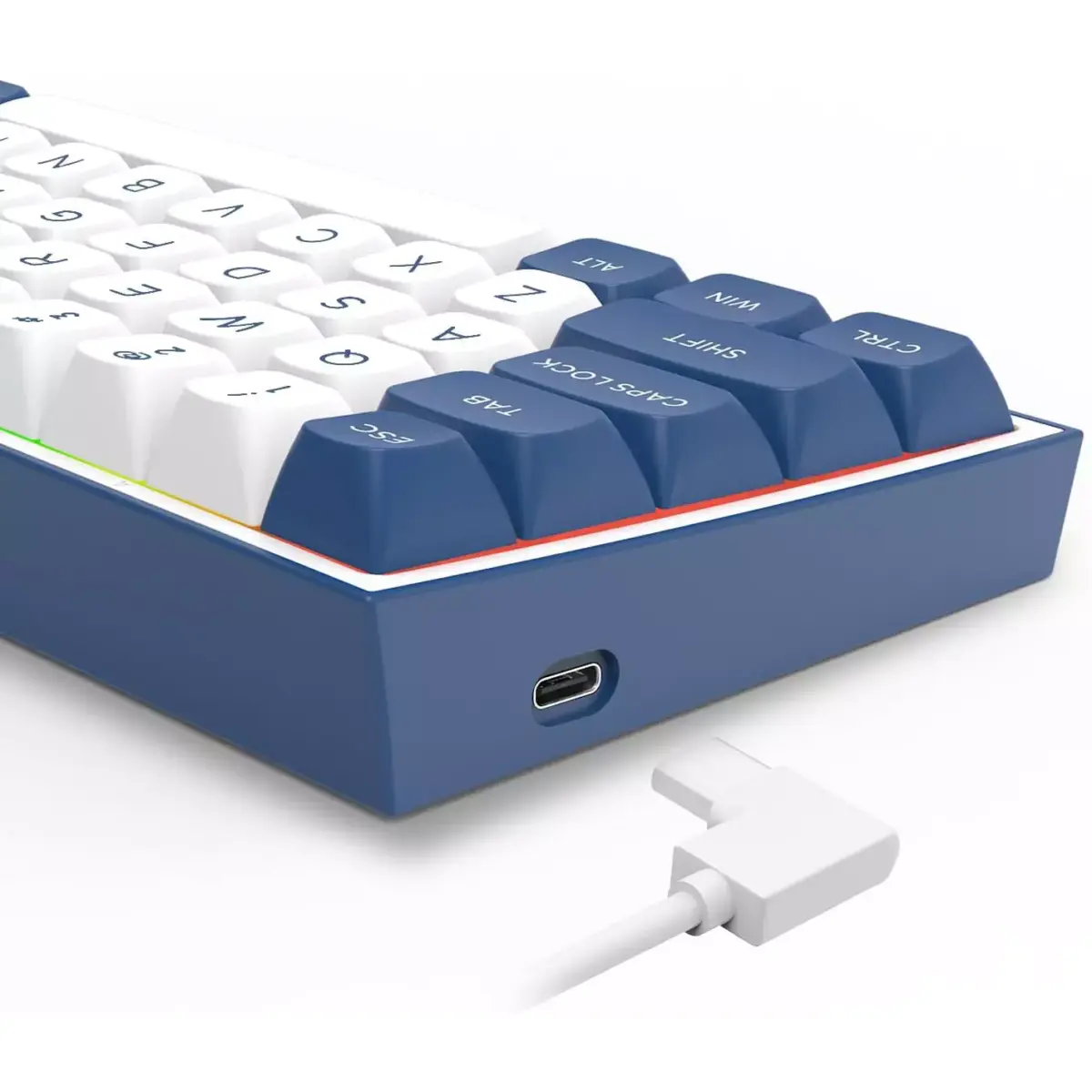 Redragon K717 ALCOR PRO Custom QMKVIA Wireless, Bleutooth, Wired Gaming Keyboard & 3-Layer Noise Dampening, Custom Linear Switch