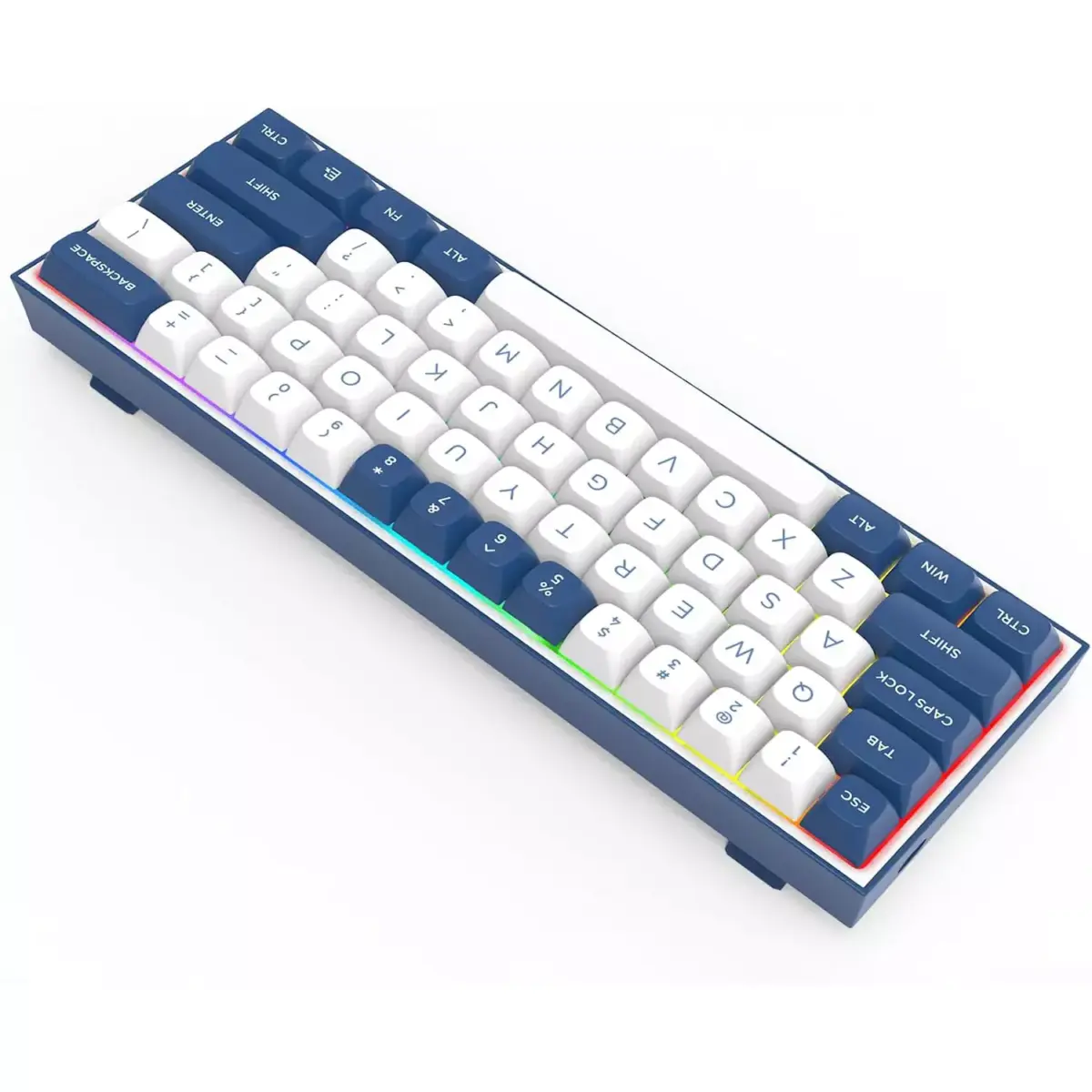 Redragon K717 ALCOR PRO Custom QMKVIA Wireless, Bleutooth, Wired Gaming Keyboard & 3-Layer Noise Dampening, Custom Linear Switch