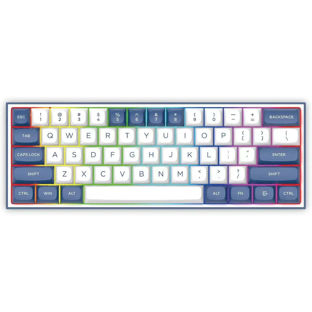 Redragon K717 ALCOR PRO Custom QMKVIA Wireless, Bleutooth, Wired Gaming Keyboard & 3-Layer Noise Dampening, Custom Linear Switch