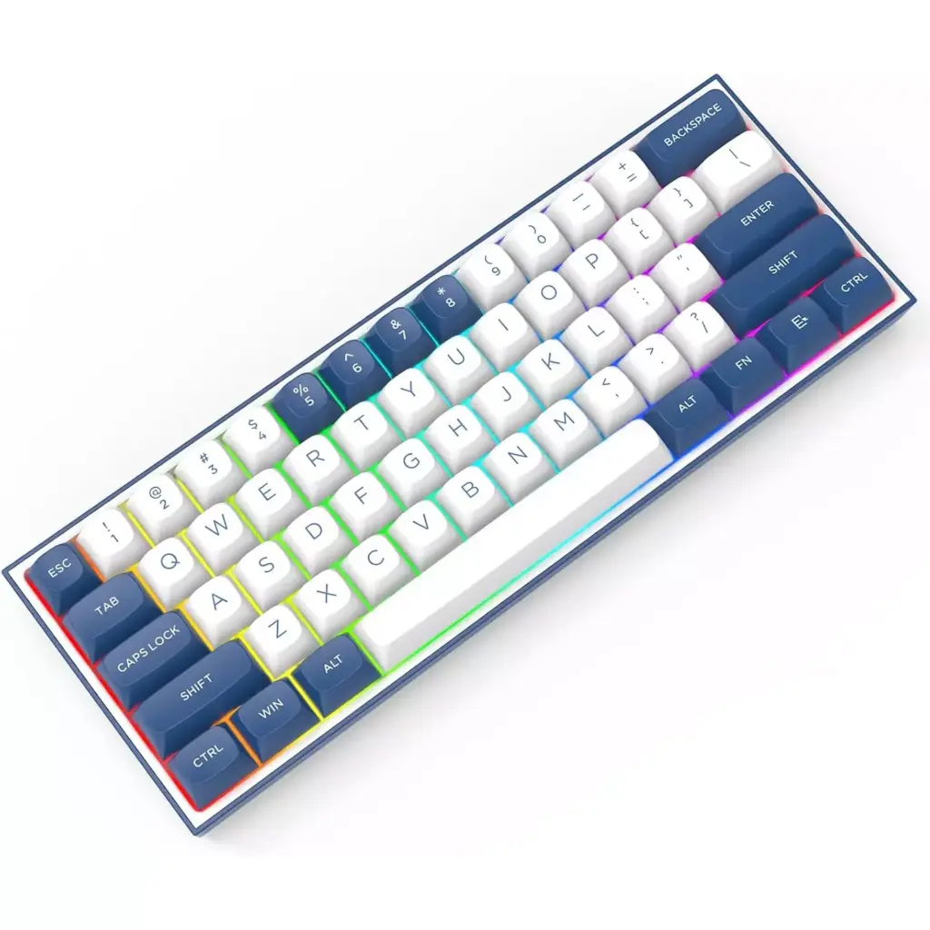 Redragon K717 ALCOR PRO Custom QMKVIA Wireless, Bleutooth, Wired Gaming Keyboard & 3-Layer Noise Dampening, Custom Linear Switch