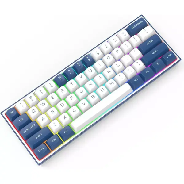Redragon K717 ALCOR PRO Custom QMKVIA Wireless, Bleutooth, Wired Gaming Keyboard & 3-Layer Noise Dampening, Custom Linear Switch