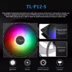 Thermalright FW360 Black ARGB CPU AIO Cooler, with 2.4-inch IPS LCD Screen 320x240 Resolution,for AM5&Intel LGA17001851