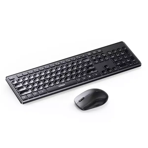 UGREEN MK007 Wireless 2.4Ghz Combo low-profile, silent keys