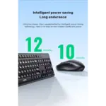 UGREEN MK007 Wireless 2.4Ghz Combo low-profile, silent keys