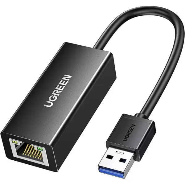 UGREEN USB to Ethernet Adapter, 1000Mbps Plug and Play Ethernet Adapter with USB 3.0